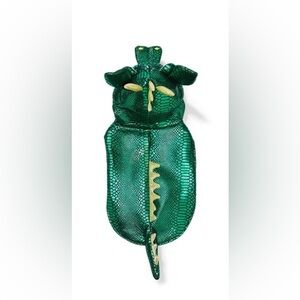 Dragon Scale Dog Costume in Shimmering Green